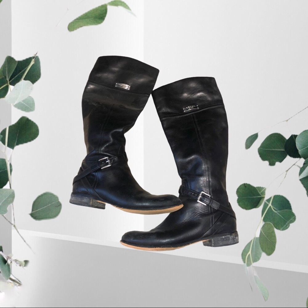 Coach riding boots